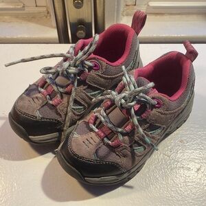 L.L. Bean Kids' Trail Hikers in Pink, Aqua and Gray